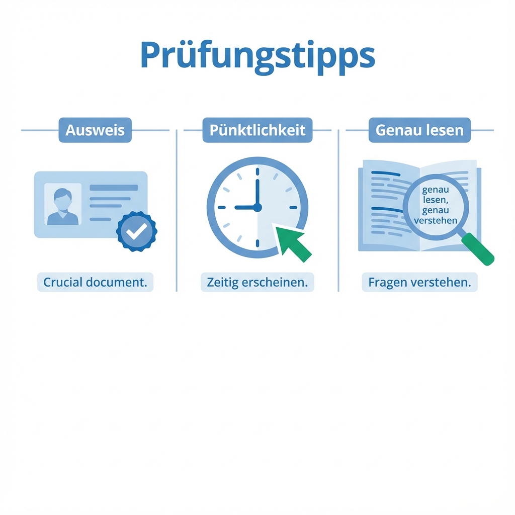 Prüfungstipps